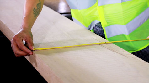 老師傅坐鎮，開料經驗長達40年